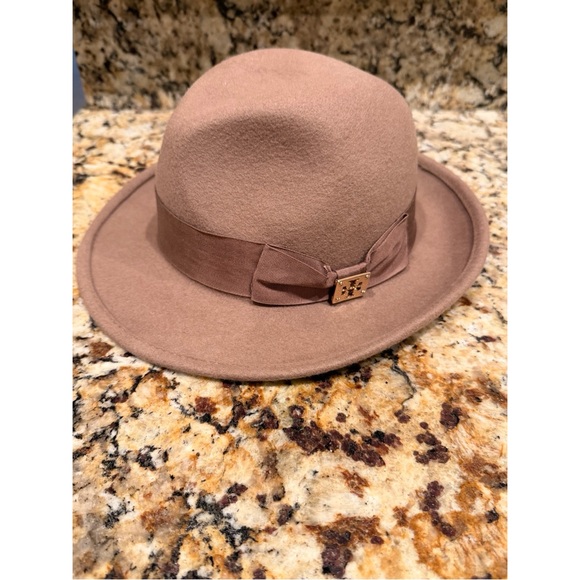 TORY BURCH 100%Wool Fedora O/S - Picture 5 of 9